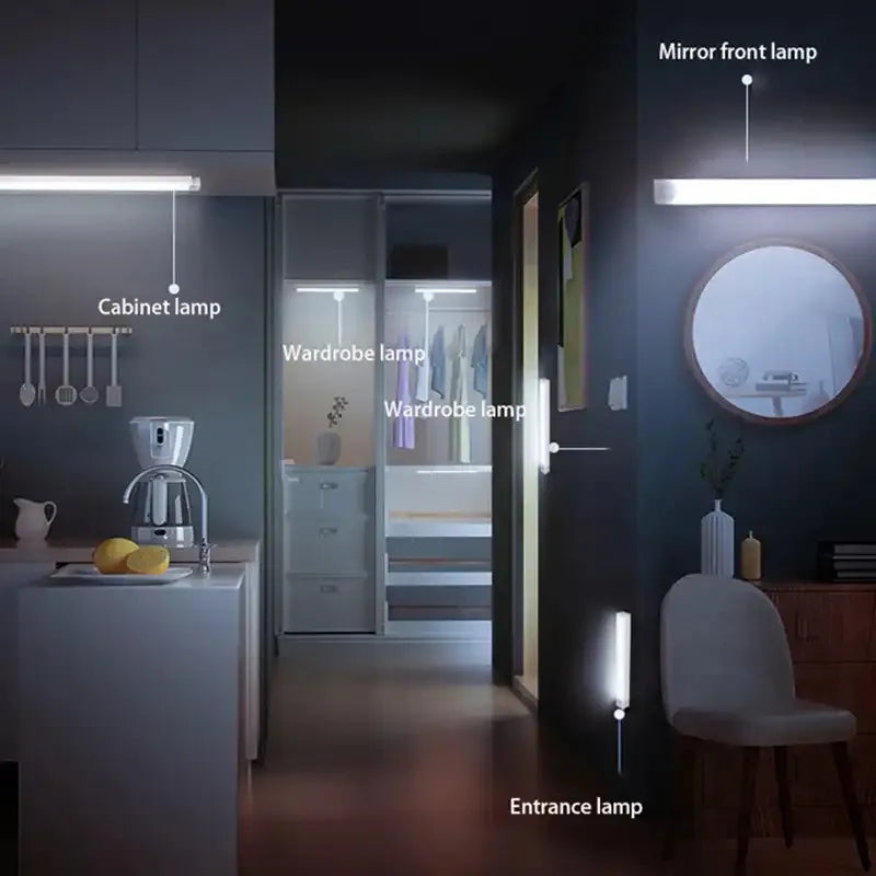 Motion Sensor LED Light Bar with Adjustable Color Temperature by Valenic