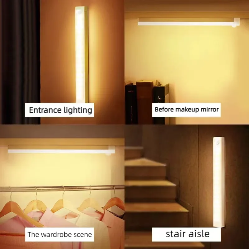 Motion Sensor LED Light Bar with Adjustable Color Temperature by Valenic